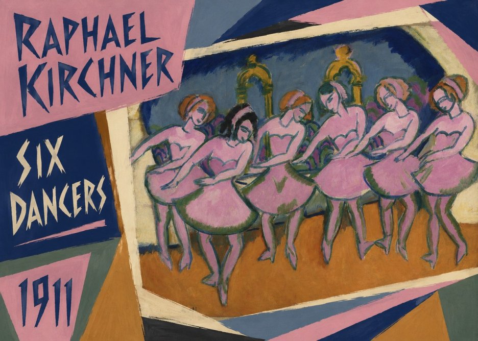 Raphael Kirchner Six Dancers No3 - Plakat