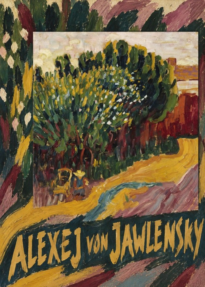 Alexej von Jawlensky Park Landscape (Murnau) No5 - Plakat
