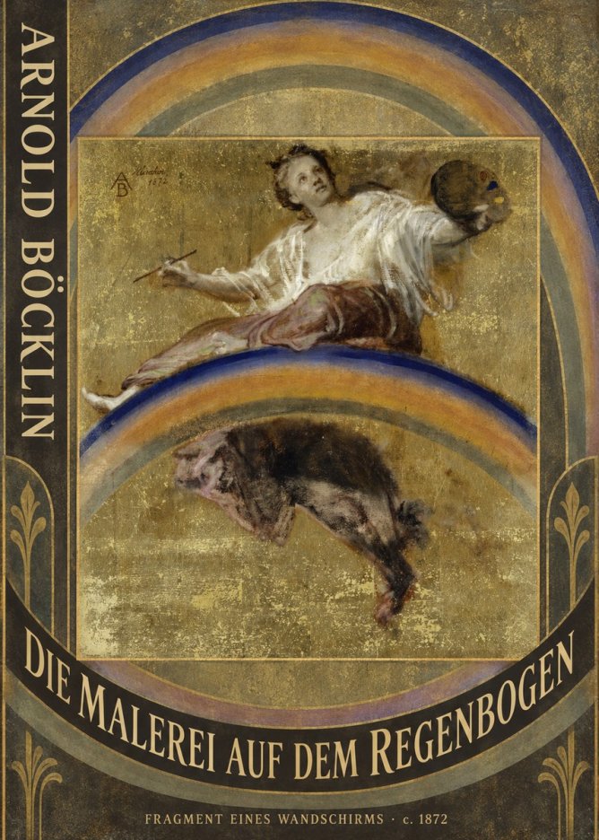 Arnold Böcklin Die Malerei Auf Dem Regenbogen No5 - Plakat