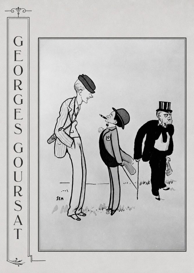 Georges Goursat Georges Goursat V No2 - Plakat