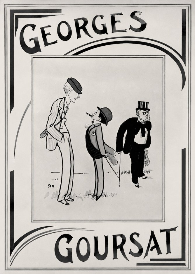 Georges Goursat Georges Goursat V No3 - Plakat