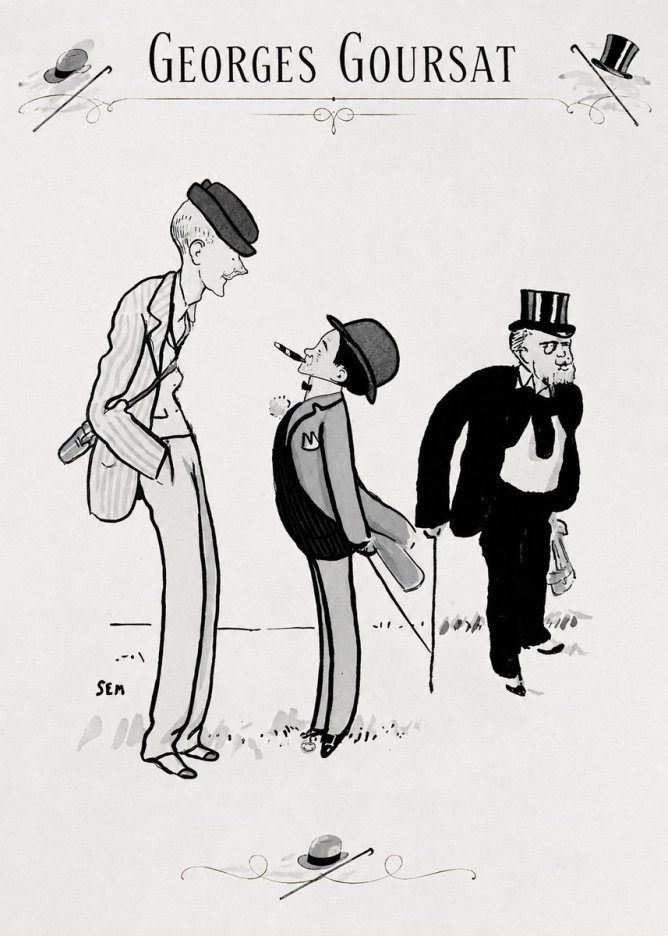 Georges Goursat Georges Goursat V No4 - Plakat