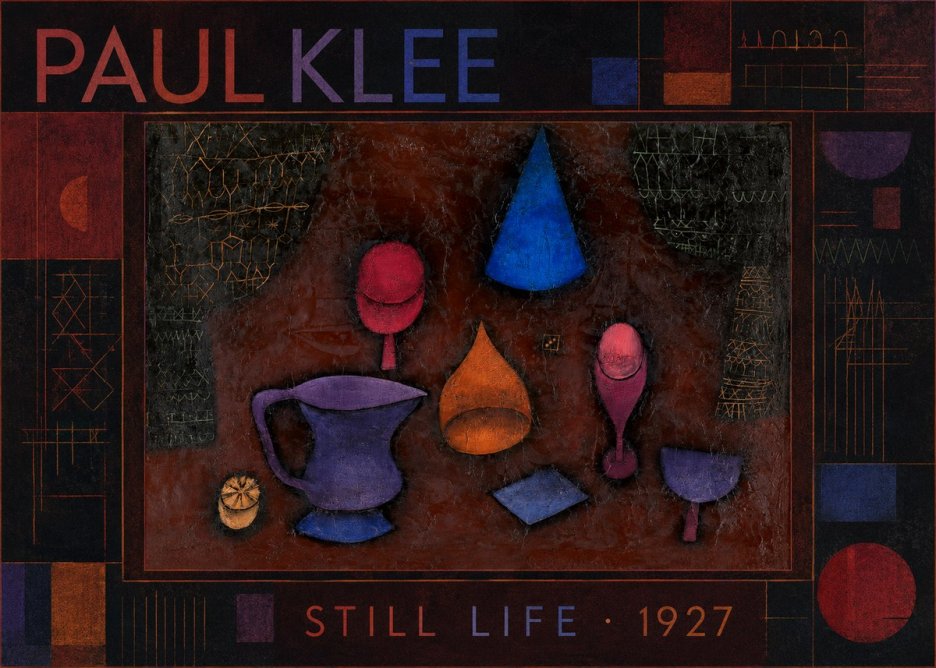 Paul Klee Still Life No1 - Plakat