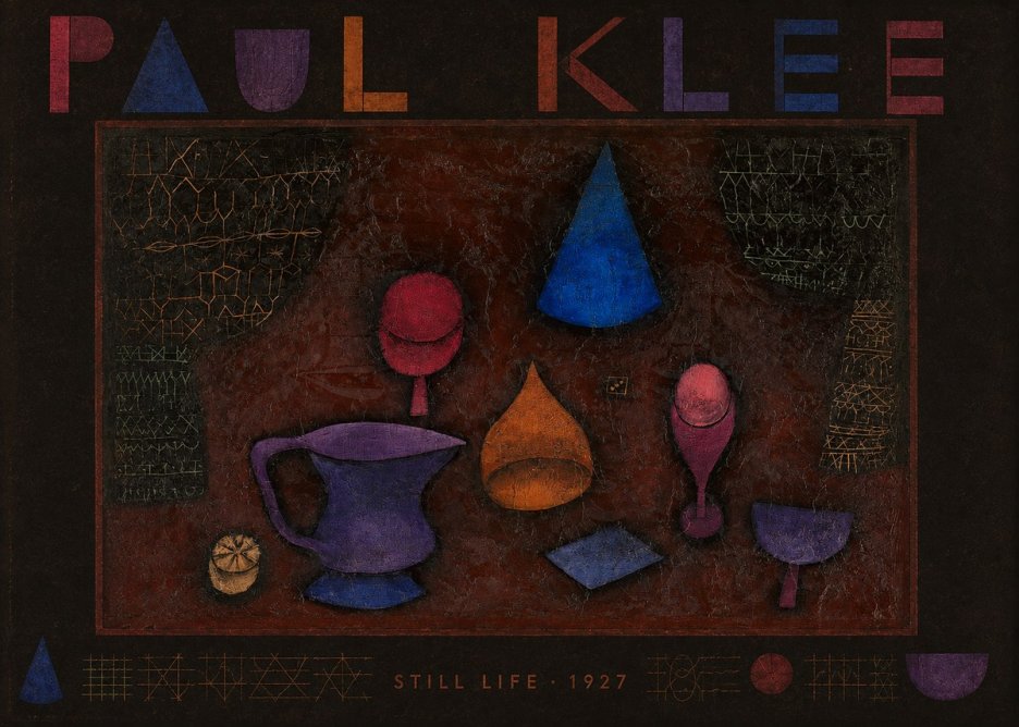 Paul Klee Still Life No5 - Plakat