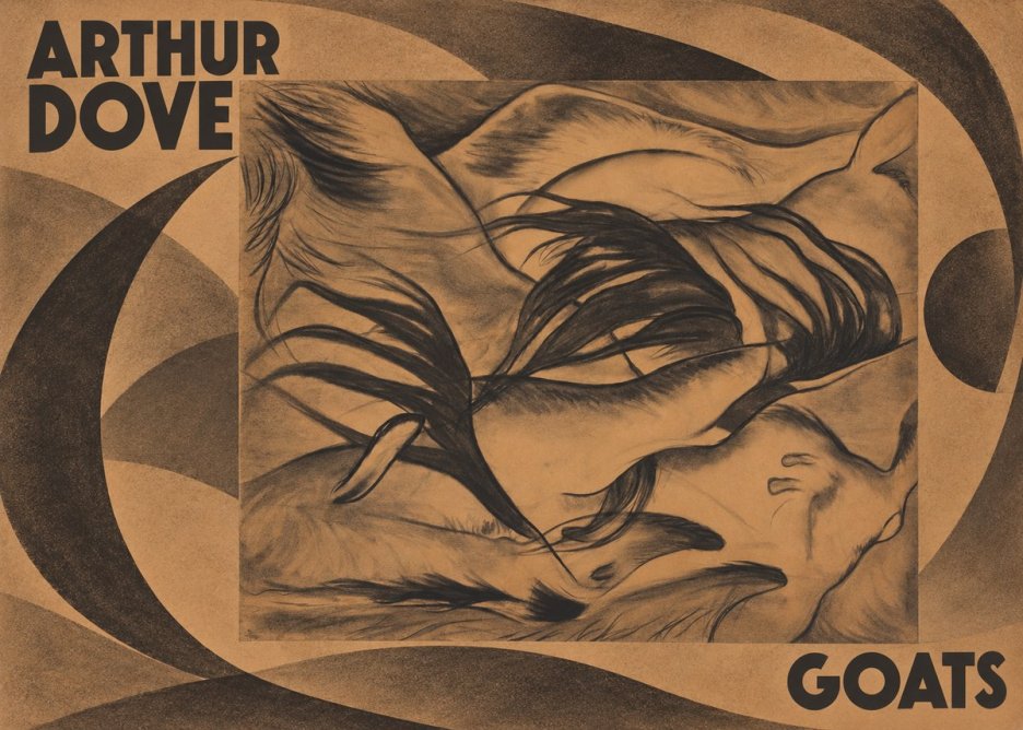 Arthur Dove Goats No4 - Plakat