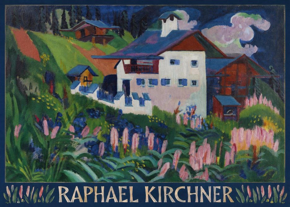 Raphael Kirchner Tiroler Haus No6 - Plakat