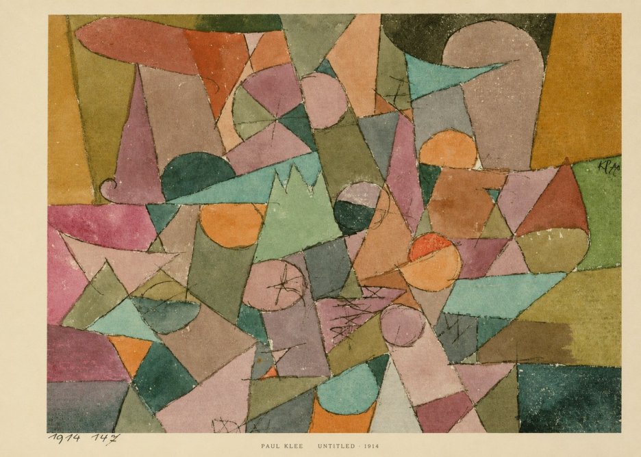 Paul Klee Untitled No6 - Plakat