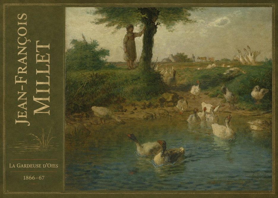 Jean-François Millet La Gardeuse D'oies No2 - Plakat