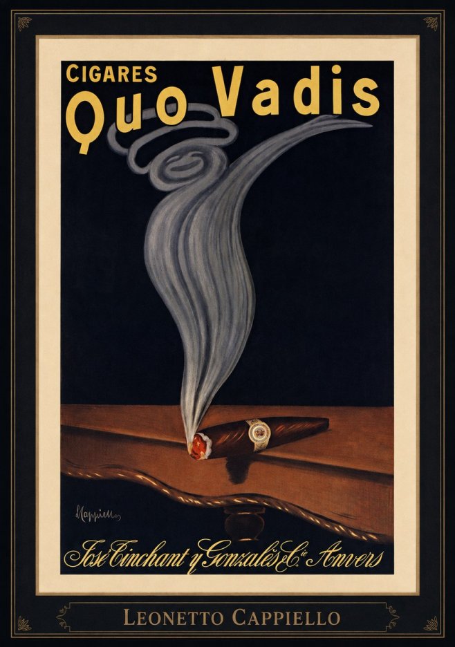 Leonetto Cappiello Quo Vadis No1 - Plakat