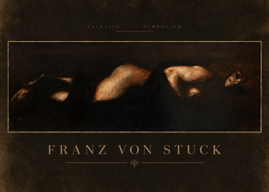 Franz von Stuck Der Schlaf No6 - Plakat