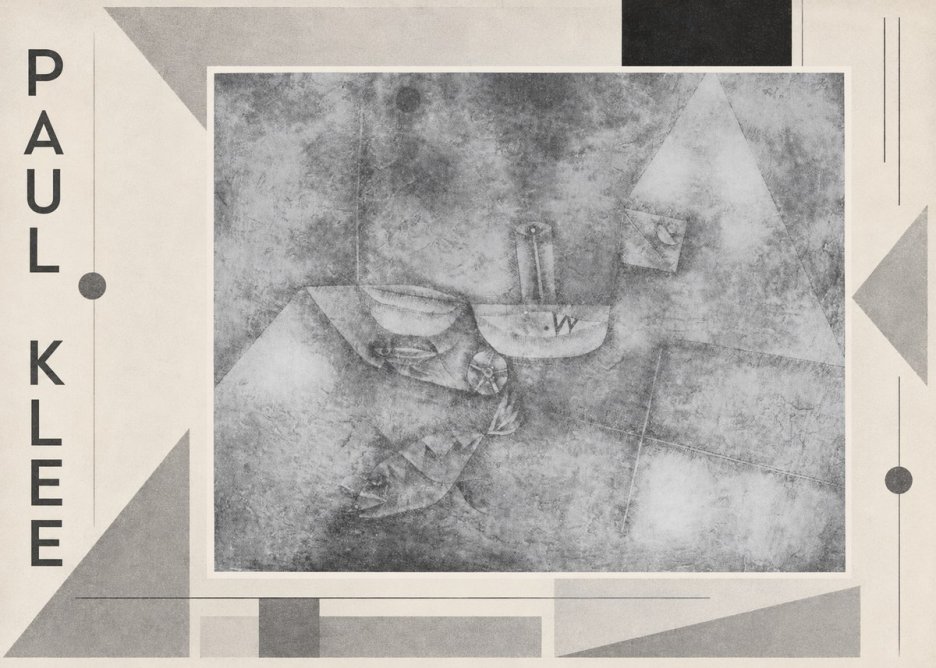 Paul Klee Boats at the Shore No2 - Plakat