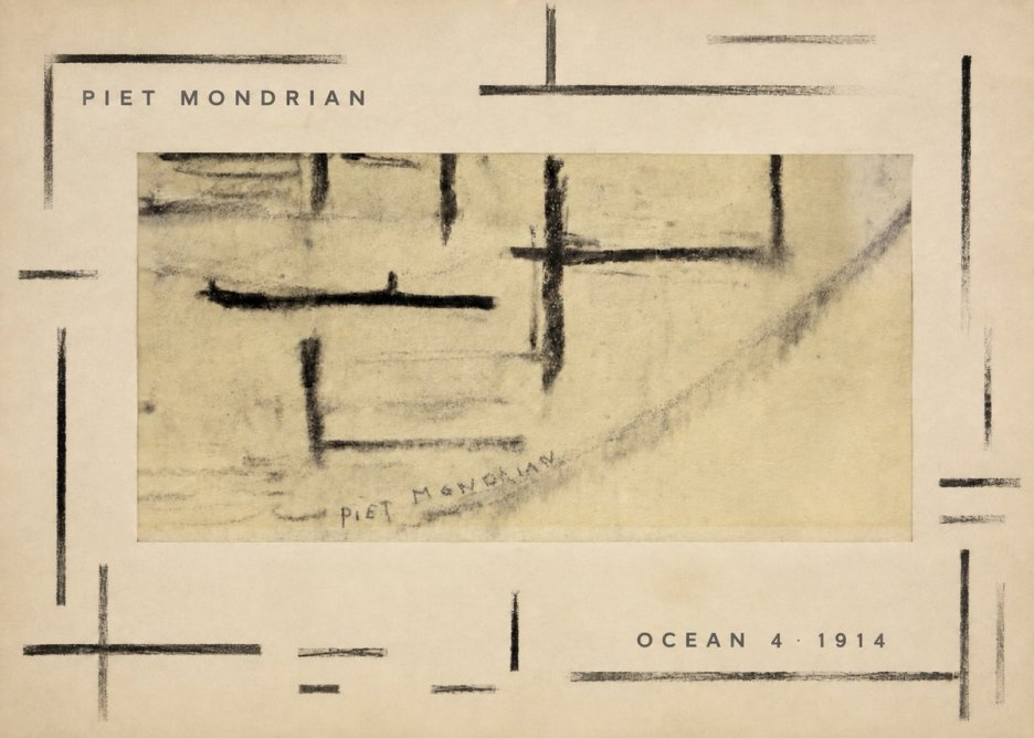 Piet Mondrian Ocean 4 No3 - Plakat