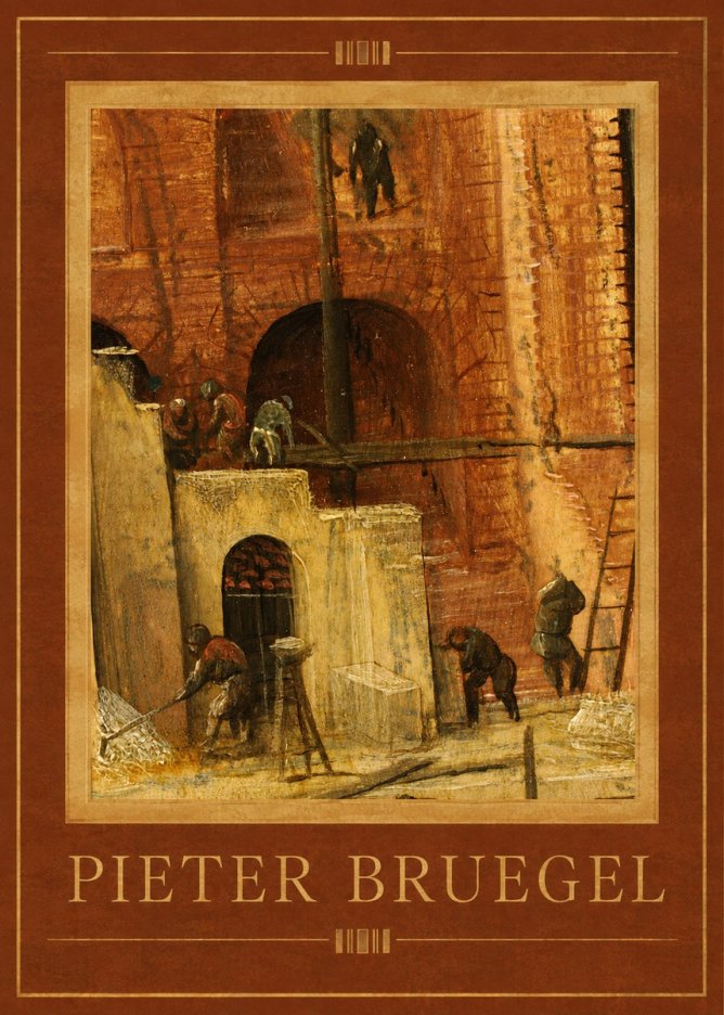 Pieter Bruegel The Tower of Babel XVI No1 - Plakat