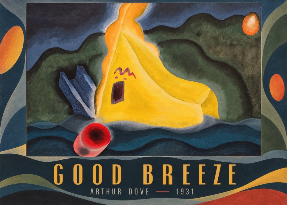 Arthur Dove Good Breeze No3 - Plakat