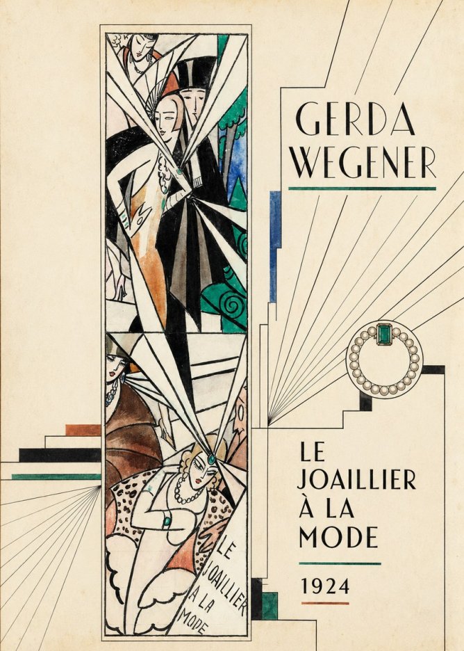 Gerda Wegener Le Joaillier À La Mode No2 - Plakat