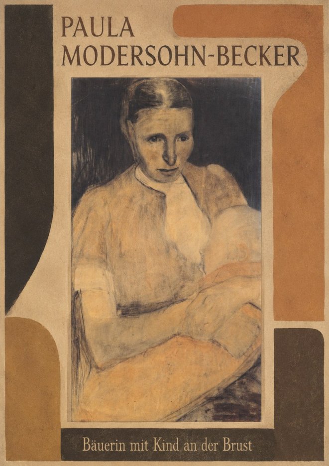 Paula Modersohn-Becker Bäuerin Mit Kind an Der Brust No2 - Plakat
