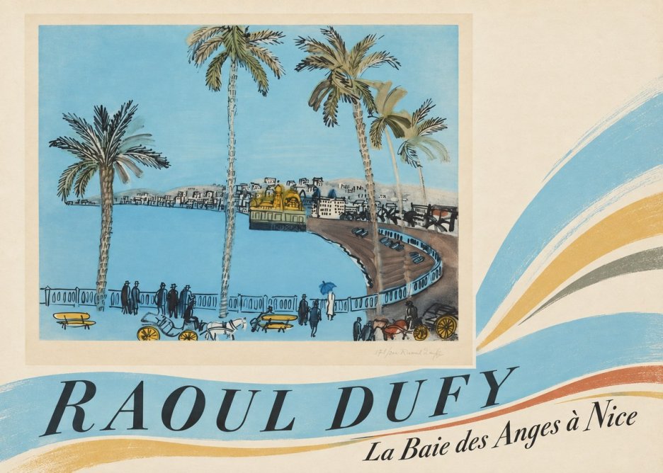 Raoul Dufy La Baie Des Anges À Nice No4 - Plakat