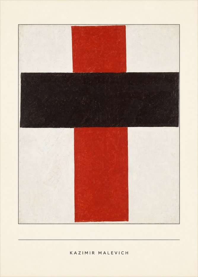 Kazimir Malevich Suprematist Composition I No3 - Plakat