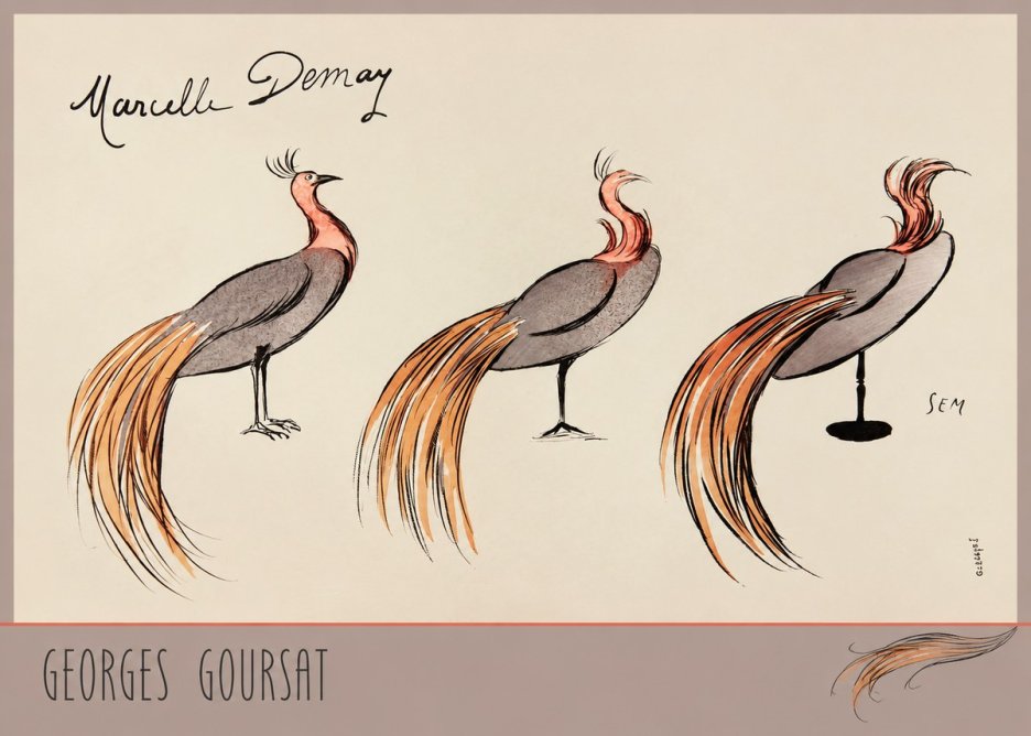 Georges Goursat Marcelle Demay No2 - Plakat