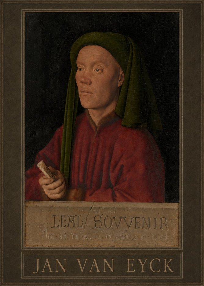 Jan van Eyck Léal Souvenir No1 - Plakat