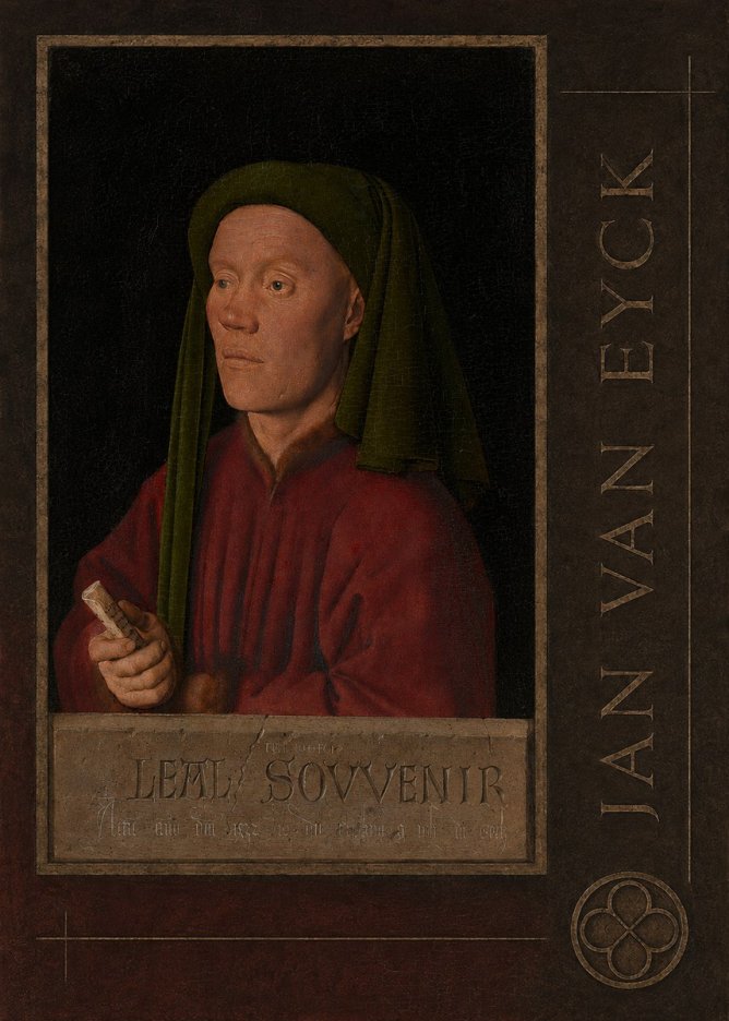 Jan van Eyck Léal Souvenir No2 - Plakat