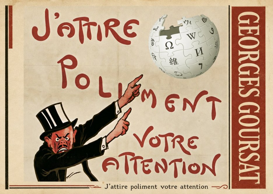 Georges Goursat J'attire Poliment Votre Attention No2 - Plakat