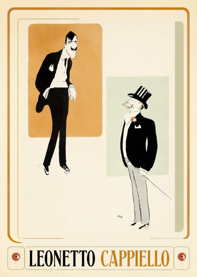 Leonetto Cappiello Leonetto Cappiello II No1 - Plakat