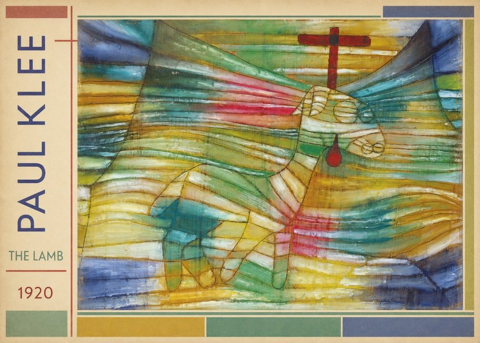 Paul Klee The Lamb No4 - Plakat