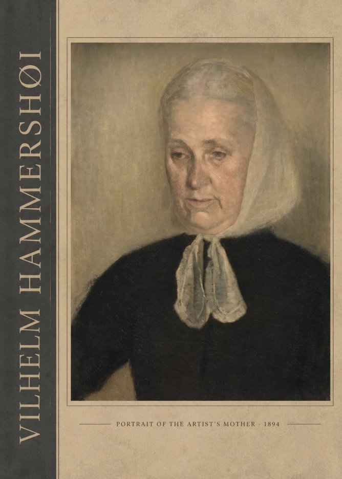 Vilhelm Hammershøi Portrait of the Artist's Mother · 1894 No2 - Plakat
