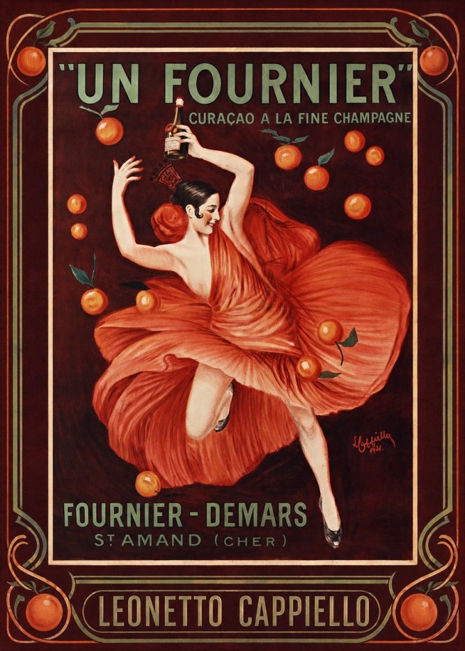 Leonetto Cappiello Un Fournier No1 - Plakat