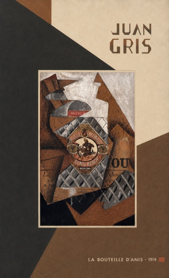 Juan Gris La Bouteille D'anis - 1914 No5 - Plakat
