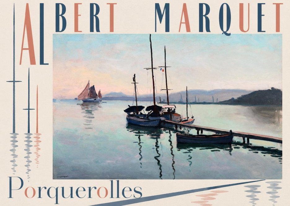 Albert Marquet Porquerolles No5 - Plakat