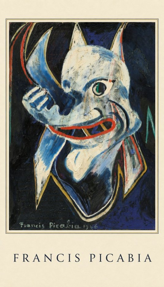 Francis Picabia Dog No4 - Plakat