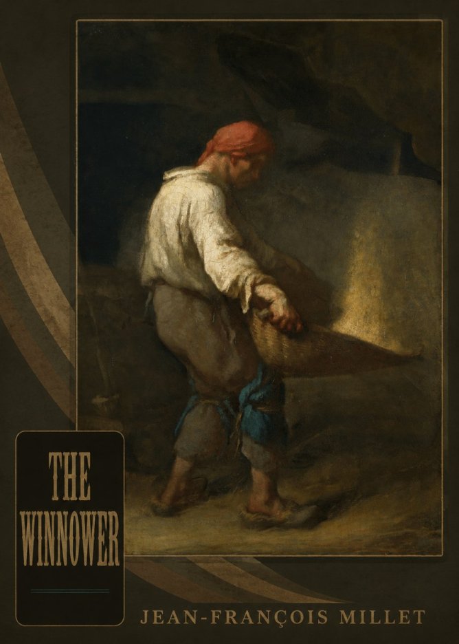 Jean-François Millet The Winnower No5 - Plakat