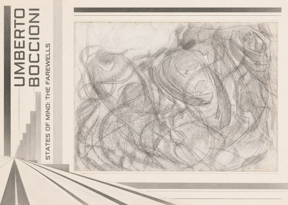 Umberto Boccioni States of Mind: the Farewells No6 - Plakat
