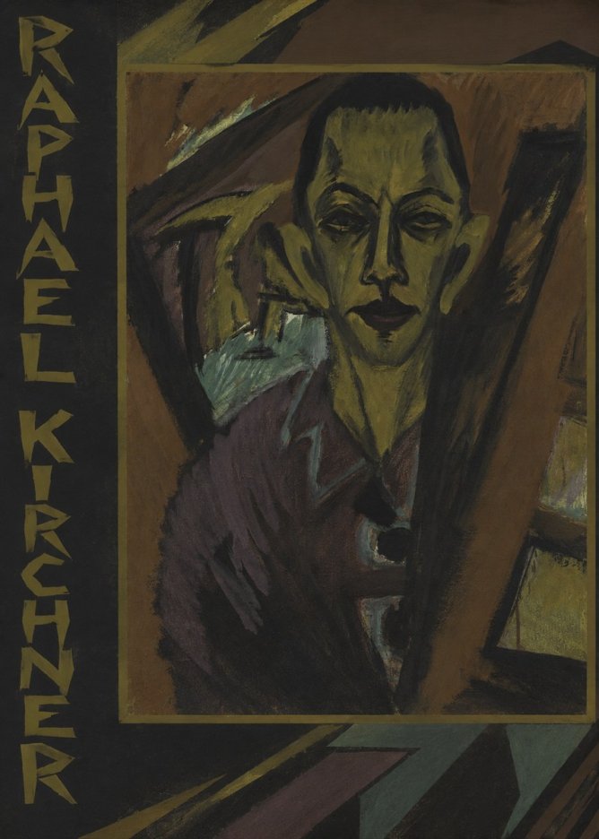 Raphael Kirchner Self-portrait No2 - Plakat