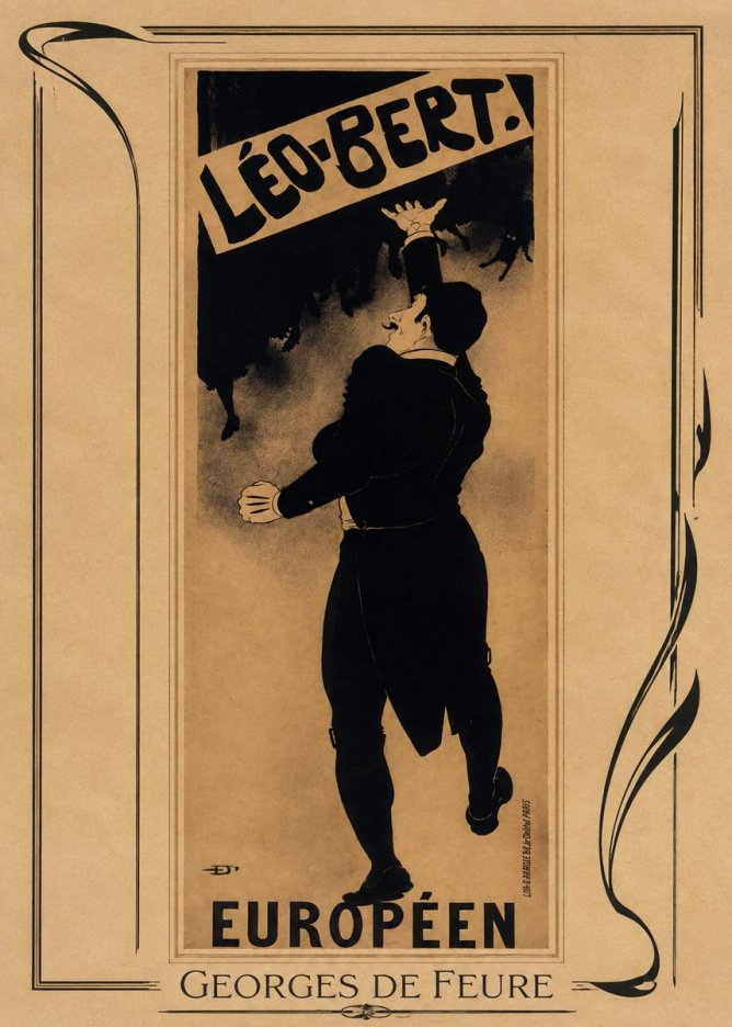 Georges de Feure Léo-bert! II No1 - Plakat