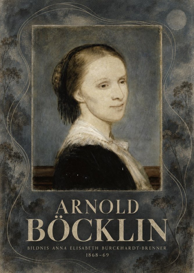 Arnold Böcklin Bildnis Anna Elisabeth Burckhardt-brenner No6 - Plakat
