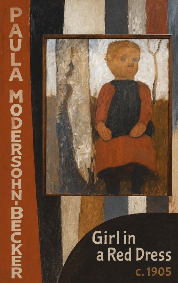 Paula Modersohn-Becker Girl in a Red Dress No6 - Plakat