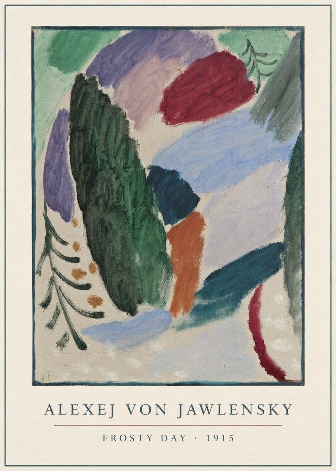 Alexej von Jawlensky Frosty Day No4 - Plakat