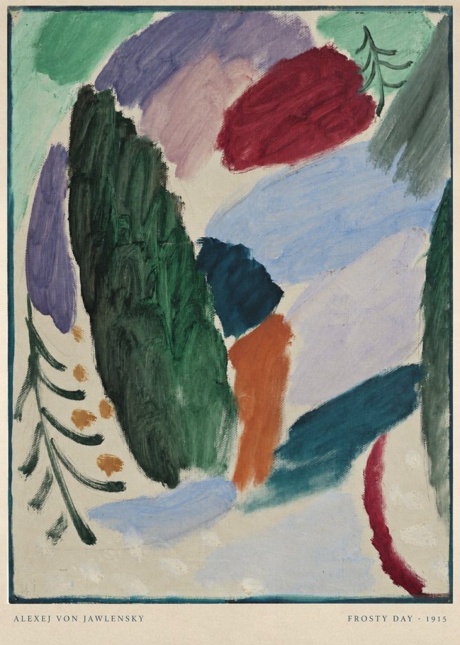 Alexej von Jawlensky Frosty Day No6 - Plakat