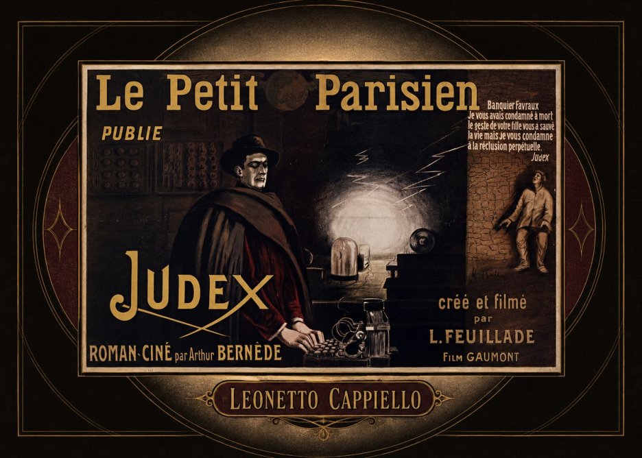 Leonetto Cappiello Judex No4 - Plakat