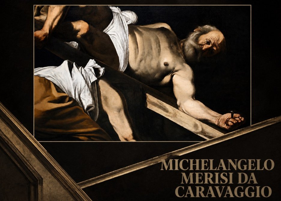 Michelangelo Merisi da Caravaggio The Crucifixion of Saint Peter V No5 - Plakat