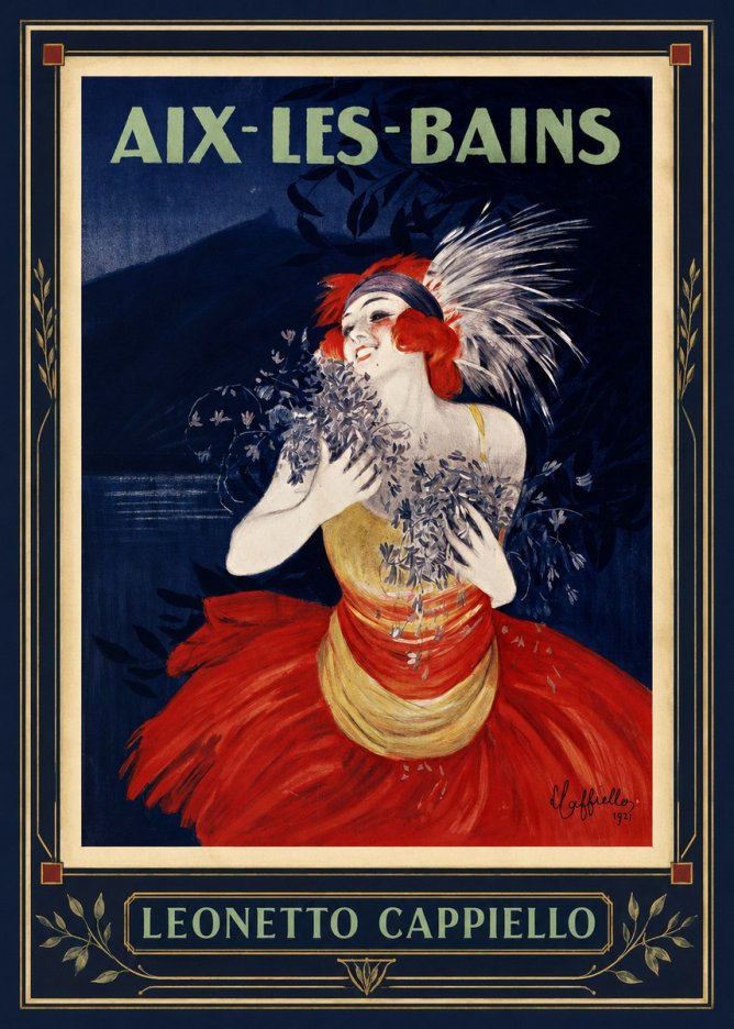 Leonetto Cappiello Aix-les-bains No1 - Plakat