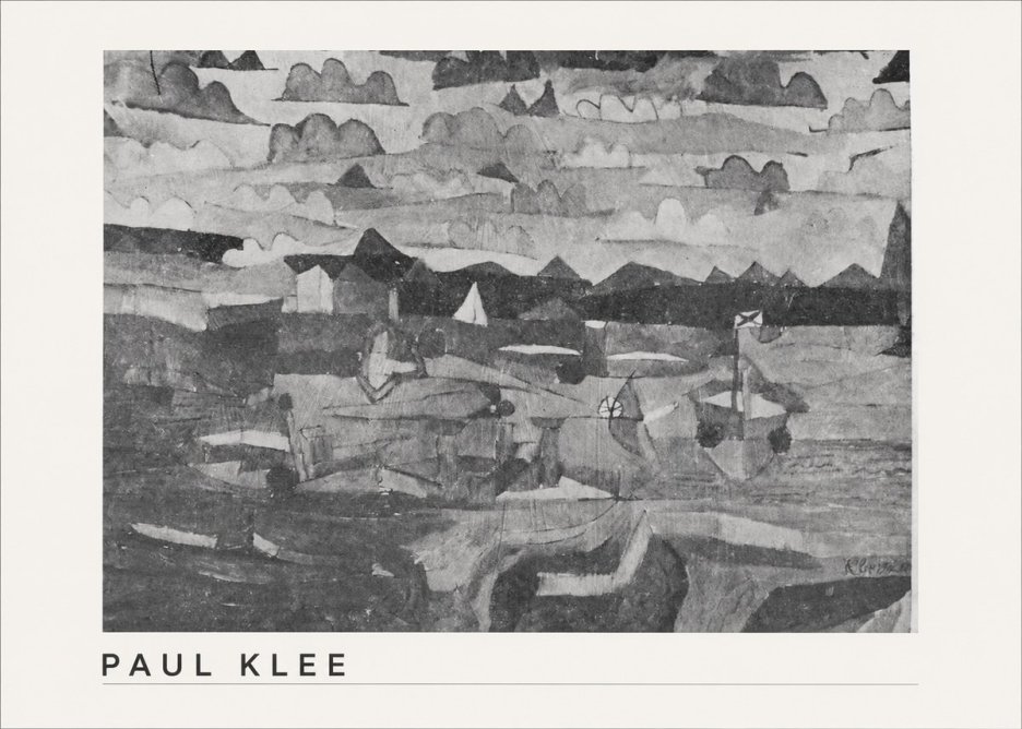 Paul Klee Coastal Landscape No1 - Plakat