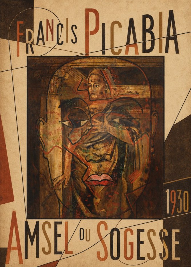 Francis Picabia Amsel Ou Sogesse No5 - Plakat
