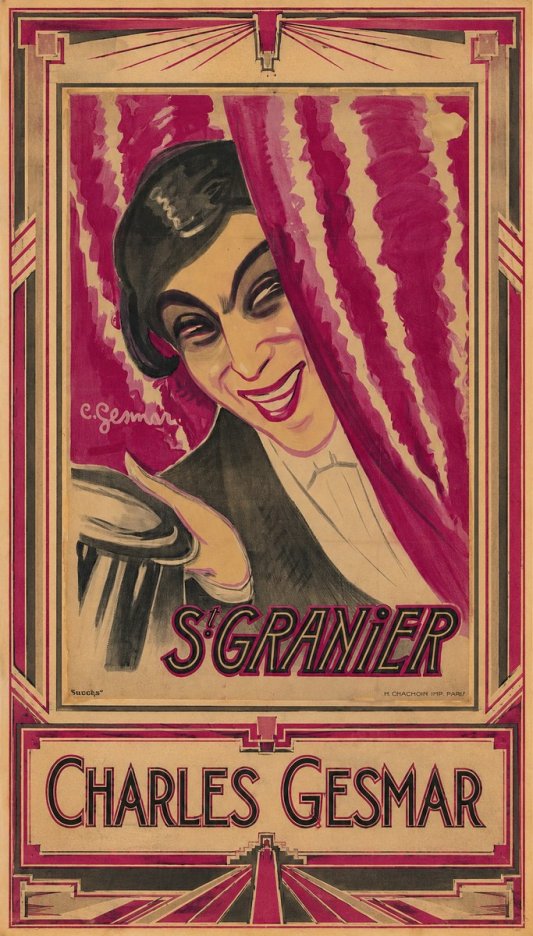 Charles Gesmar S! Granier II No1 - Plakat