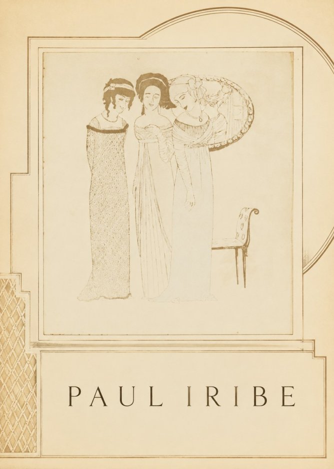 Paul Iribe Elegant Figures No3 - Plakat