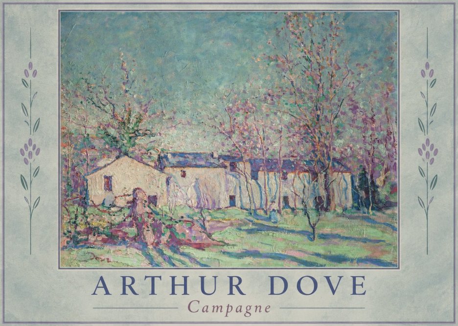 Arthur Dove Campagne No1 - Plakat