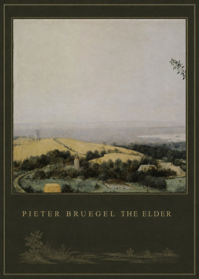 Pieter Bruegel The Harvesters VI No2 - Plakat